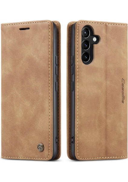 Samsung Galaxy A54 5g Için Flip Case Kart Yuvası Kickstand Vintage Pu (Yurt Dışından) modelleri