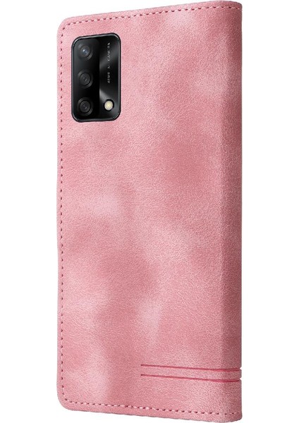 Oppo A74/F19 Flip Kapak Deri Kılıf Için Flip Case Basit Iş Cüzdan (Yurt Dışından) indirimleri