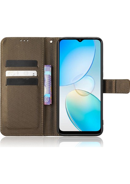 Infinix Sıcak 12 Pro Kickstand Manyetik Cüzdan Kart Tutucu Kapak Için Kılıf (Yurt Dışından)