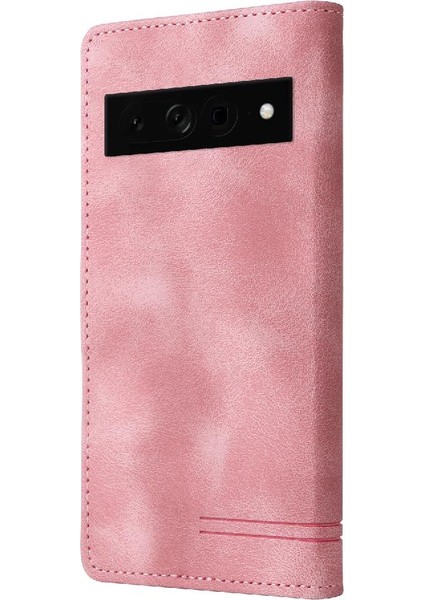Google Piksel 7 Pro Flip Kapak Için Flip Case Darbeye Deri Kılıf (Yurt Dışından) modelleri