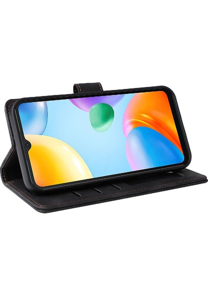 Xiaomi Redmi 10C Için Flip Case Kapak Cüzdan Darbeye Basit Kılıf (Yurt Dışından)