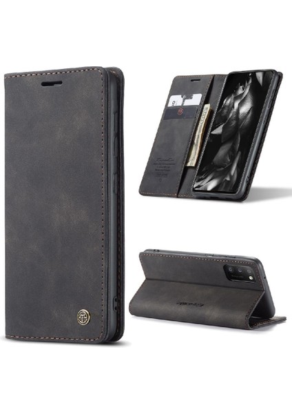 Samsung Galaxy Için Flip Case Folio Flip Folio Kitap Vintage Pu Deri Cüzdan (Yurt Dışından) fiyatları