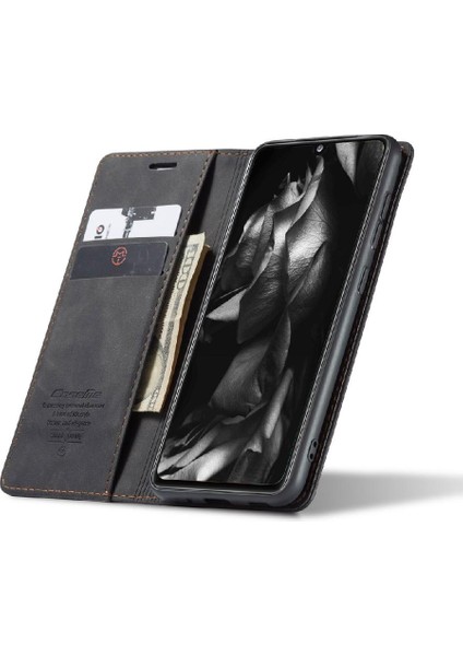 Samsung Galaxy Için Flip Case Folio Flip Folio Kitap Vintage Pu Deri Cüzdan (Yurt Dışından) fırsatları