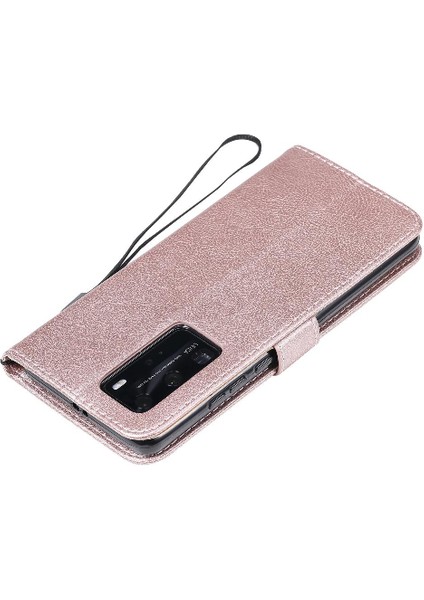 Huawei P40 Pro Klasik Düz Renk ile Yüksek Kaliteli Deri Flip Case (Yurt Dışından) indirimleri