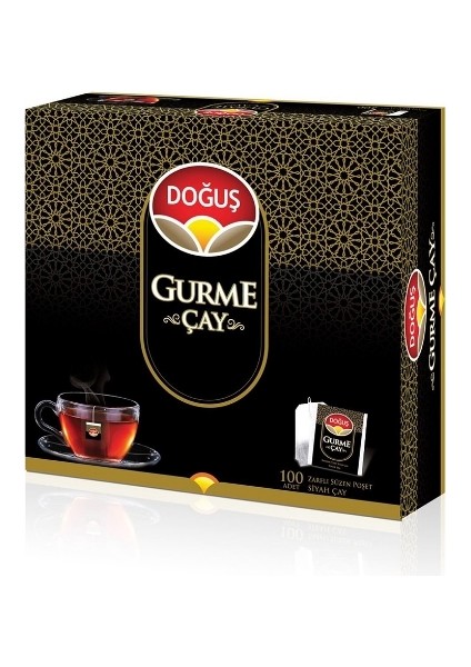 Gurme Süzen Poşet Çay 100'lü 200 Gr. (6'lı)