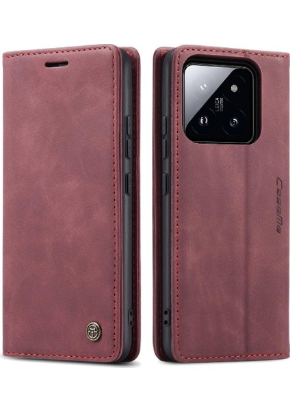Xiaomi 14 Için Flip Case Folio Kitap Manyetik Kapatma Darbeye Vaka (Yurt Dışından) fırsatları