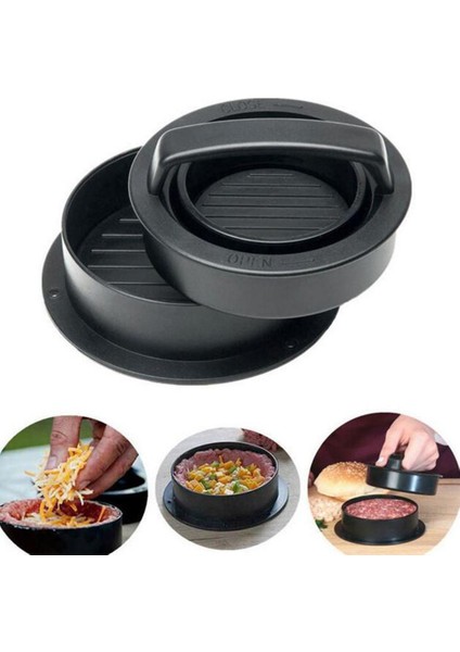 Yapışığır Hamburger Patty Et Şekillendirici (Yurt Dışından)