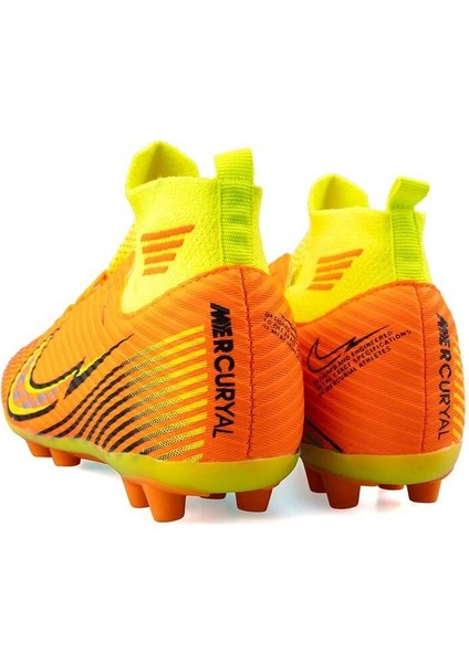 585 Turuncu Krampon Erkek Çocuk Futbol Ayakkabı modelleri