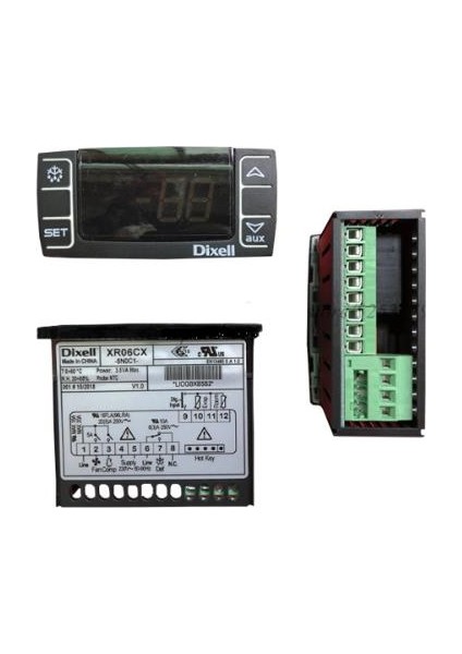 XR06CX - 5N0C1 Çift Prop Dijital Termostat 220 V