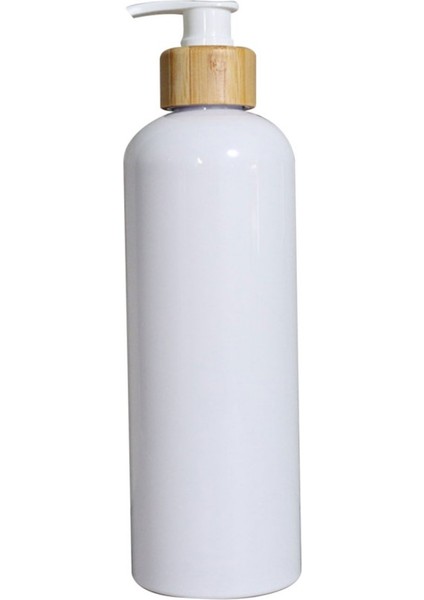 Beyaz Stil 500 ml Sabunluk Banyo Doldurulabilir Şampuan Şişeleri Duş Jeli Sıvı Konteyner Losyon Şişeleri Mutfak Bulaşık Yıkama Şişesi (Yurt Dışından)