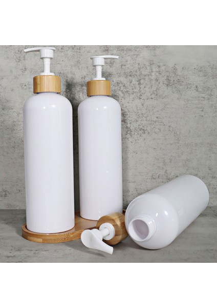 Beyaz Stil 500 ml Sabunluk Banyo Doldurulabilir Şampuan Şişeleri Duş Jeli Sıvı Konteyner Losyon Şişeleri Mutfak Bulaşık Yıkama Şişesi (Yurt Dışından) fiyatları