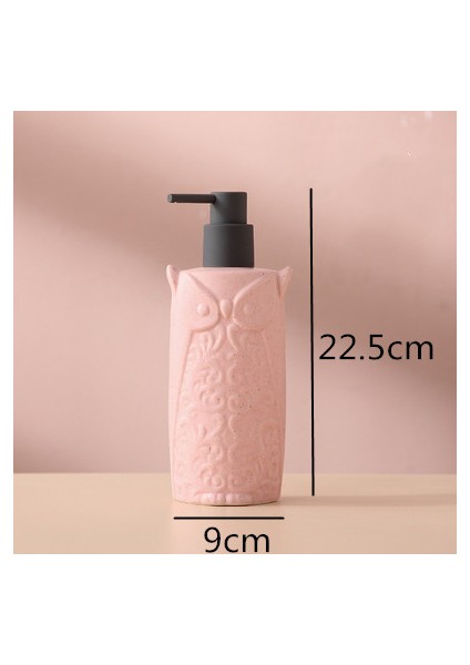Çoklu Stil Baykuş Sincap Losyon Şişesi Banyo Ürünleri Seramik Sabunluk El Yıkama Sıvısı Dispenseri Banyo Şişeye Basın (Yurt Dışından)