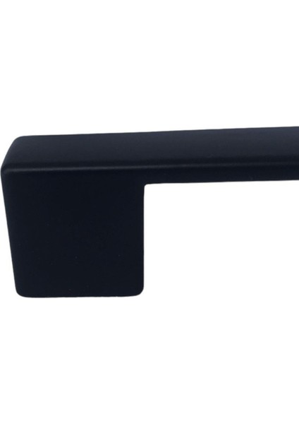 12 Adet Marmara Kulp 128 mm Siyah Mutfak Kulpu Çekmece Dolap Kapak Kulbu Metal Mobilya Dolabı Kulpları