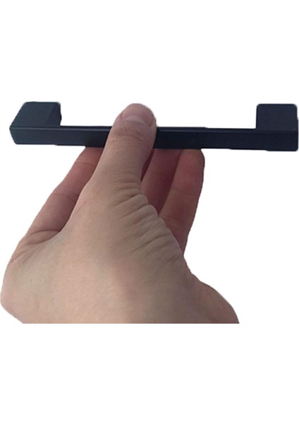 12 Adet Marmara Kulp 128 mm Siyah Mutfak Kulpu Çekmece Dolap Kapak Kulbu Metal Mobilya Dolabı Kulpları