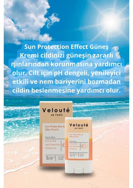 Güneş Koruması & İpeksi Dokunuş Stick Yüz Kremi 20 ml