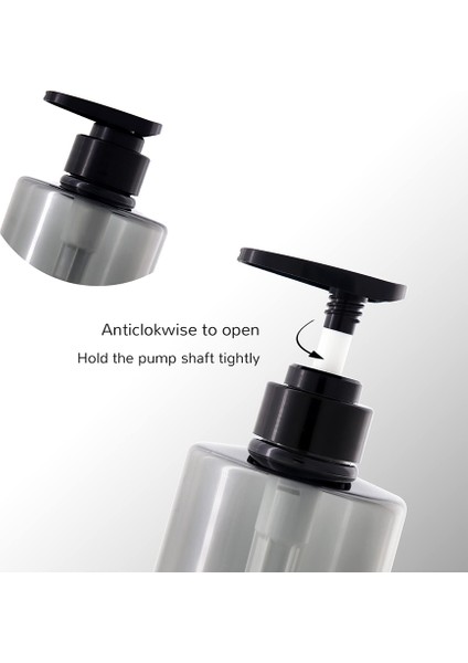 Mavi Stil 300 ml Şampuan ve Saç Kremi Dağıtıcı Şişeleri Duş Doldurulabilir Sabunluk Boş Pompalı Şişe Etiketli Banyo Organizatör Kavanoz (Yurt Dışından) indirimleri
