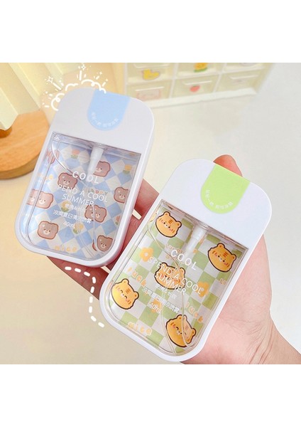 Bir Stil 40 ml Doldurulabilir Şişeler Taşınabilir Kart Sprey Şişesi Parfüm Dezenfektan Losyon Seyahat Şişeleme Alkol Sıvı Alt Ambalaj Şişesi (Yurt Dışından) fiyatları