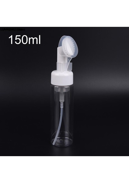 100ML Stili 200 ml Sabun Köpük Şişe Yüz Temizleyici Köpük Makinesi Şişe Silikon Temiz Fırça ile Taşınabilir Yüz Yıkama Köpük Köpük Şişeleri (Yurt Dışından)