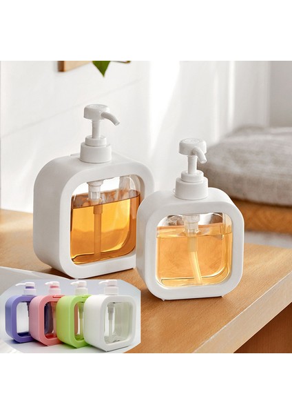 Yeşil Stil 300 ml Banyo Sabunluklar Doldurulabilir Losyon Şampuan Duş Jeli Tutucu Taşınabilir Seyahat Dağıtıcı Boş Banyo Pompası Şişesi 5 Renkler (Yurt Dışından) indirimleri