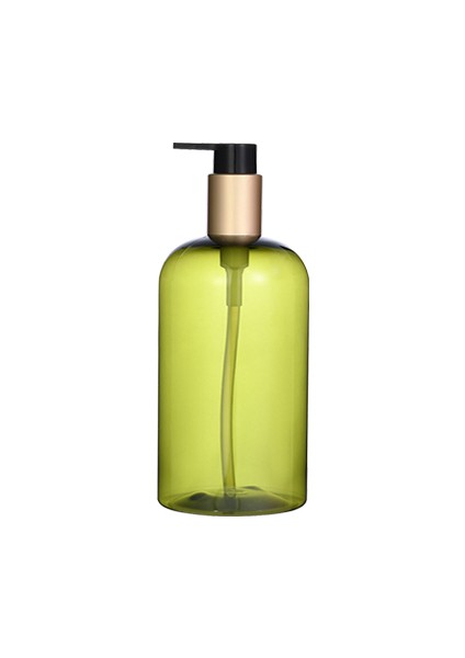 Yeşil Tarzı 500ML ml Banyo Şampuan Şişesi Sabunluk Vücut Yıkama Saç Kremi Doldurulabilir Şişe Mutfak Aksesuarları (Yurt Dışından)