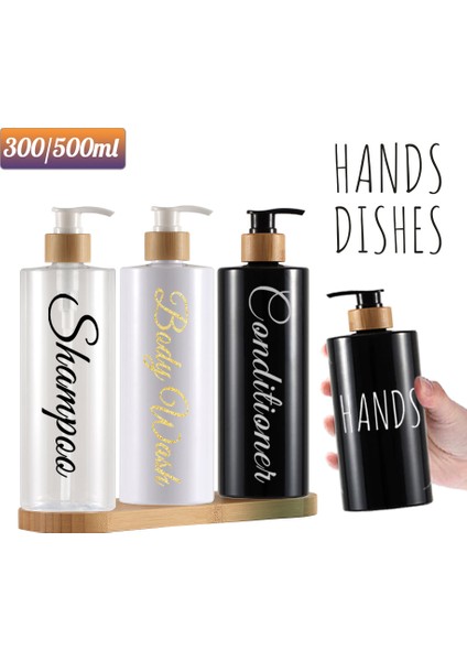 Menekşe Tarzı 300 ml ml Banyo Sabunluklar Losyon Şampuan Duş Jeli Tutucu Taşınabilir Doldurulabilir Sabun Şişesi (Yurt Dışından)