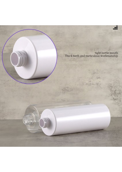 Menekşe Tarzı 300 ml ml Banyo Sabunluklar Losyon Şampuan Duş Jeli Tutucu Taşınabilir Doldurulabilir Sabun Şişesi (Yurt Dışından)