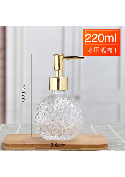 Mor Tarzı Otel Banyo El Temizleyici Şişe Şampuan Duş Jeli Dağıtıcı Şişe Basın Şişe Sabunluk Losyon Boş Şişe Cam (Yurt Dışından)