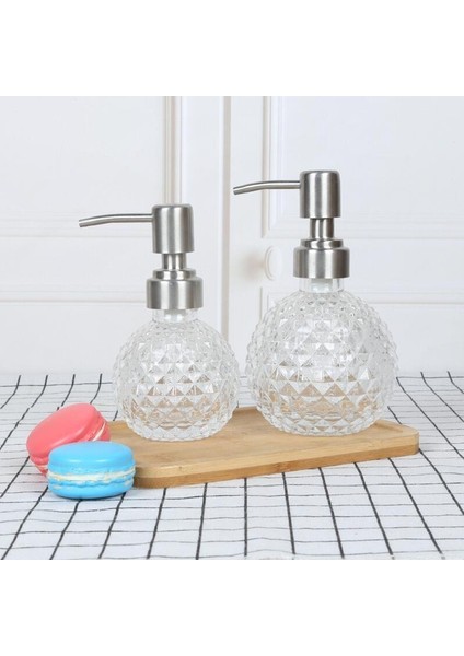 Mor Tarzı Otel Banyo El Temizleyici Şişe Şampuan Duş Jeli Dağıtıcı Şişe Basın Şişe Sabunluk Losyon Boş Şişe Cam (Yurt Dışından) modelleri