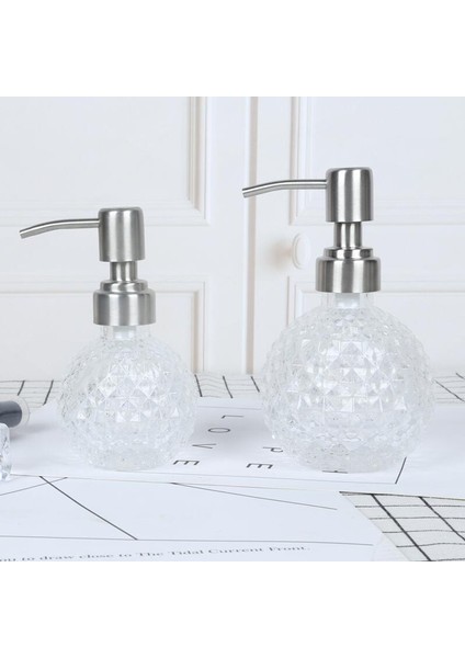 Mor Tarzı Otel Banyo El Temizleyici Şişe Şampuan Duş Jeli Dağıtıcı Şişe Basın Şişe Sabunluk Losyon Boş Şişe Cam (Yurt Dışından) fırsatları