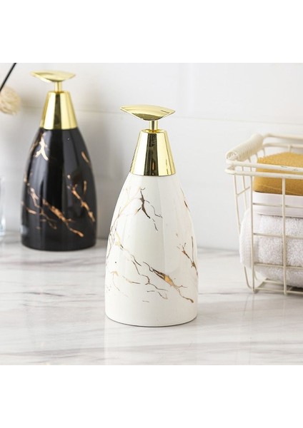 1 Adet-Siyah Tarzı Basit Seramik Losyon Şişesi Mermer Şampuanlık Ev Banyo Malzemeleri Seramik Sabunluk Banyo Dekor (Yurt Dışından) indirimleri