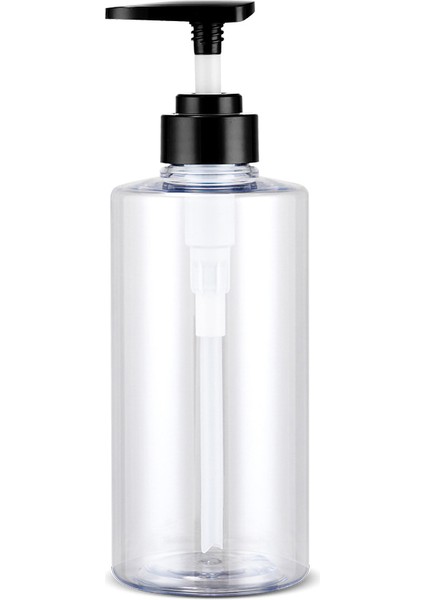 Net Stil 500 ml Otel Banyo Için Duş Boş Sabunluk Plastik Losyon Saklama Kabı Için Doldurulabilir Şampuan ve Saç Kremi Şişeleri (Yurt Dışından)