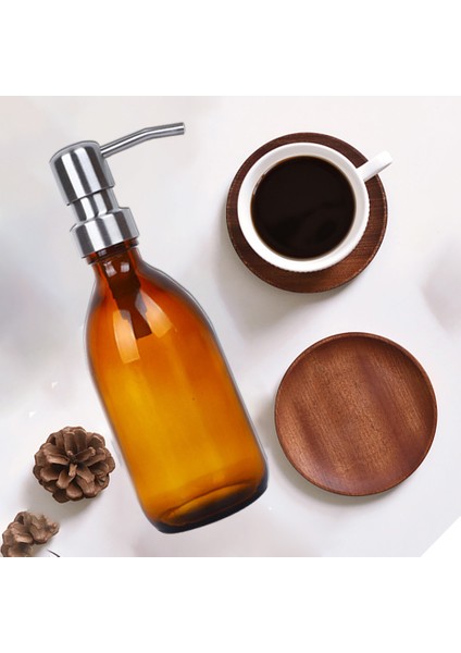 C Tarzı 500 ml Iskandinav Tarzı Kahverengi Banyo Doldurulabilir Cam Şişe Duş Jeli Şampuan Basın Şişesi Duş Jeli Doldurulabilir Banyo Depolama Şişeleri (Yurt Dışından) modelleri