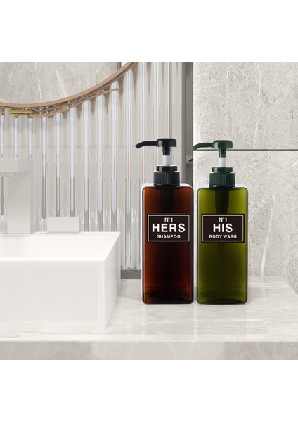 Beyaz Stil 280 ml Losyon Dispenseri Seyahat Depolama Şişeleri Doldurulabilir Pompa Şişeleri Şampuan Duş Jeli Kremi Sabunluk Banyo Aksesuarı (Yurt Dışından) fırsatları