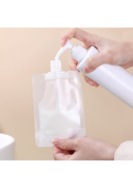 5PCSX100ML Tarzı Taşınabilir Emülsiyon Bölünmüş Çanta Kozmetik Seyahat Emülsiyon Dağıtıcı Doldurulabilir Çanta Şampuan Kozmetik Sıvı Saklama Kabı (Yurt Dışından) fiyatları