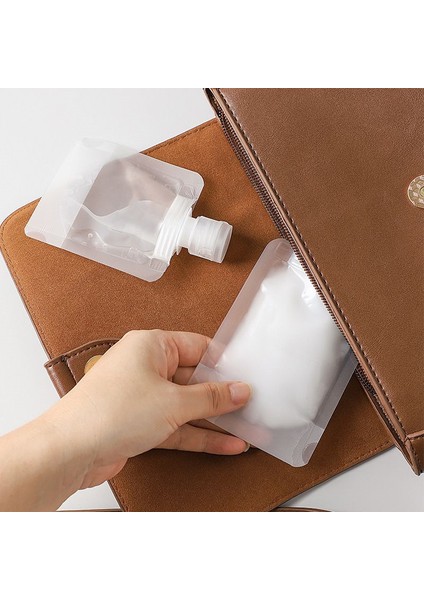 5PCSX100ML Tarzı Taşınabilir Emülsiyon Bölünmüş Çanta Kozmetik Seyahat Emülsiyon Dağıtıcı Doldurulabilir Çanta Şampuan Kozmetik Sıvı Saklama Kabı (Yurt Dışından) modelleri