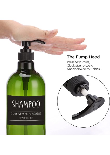 Mavi Stil L Sabunluk Şişesi Doldurulabilir Şampuan Kremi Vücut Yıkama Şişeleri Losyon Pres Şişesi Banyo Depolama Şişesi (Yurt Dışından) indirimleri