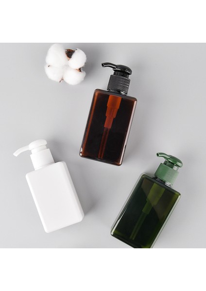 Beyaz Stil 650ML Taşınabilir Seyahat Dağıtım Sabun Şişesi Büyük Kapasiteli Itme Şampuan Duş Jeli Şişe Ev Banyo Günlük Ihtiyaçlar (Yurt Dışından) modelleri