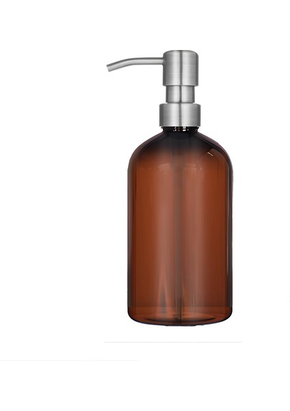 No.13 Tarzı Plastik Dolum Sabunluk Şişesi Paslanmaz Çelik Pompa ile Lüks Görünüm Misafir Odası Dekorasyon Losyon Şampuan Saç Kremi Gövde (Yurt Dışından)