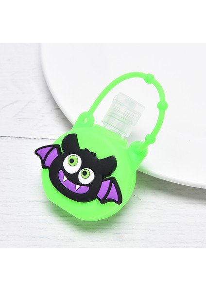 Bir Stil 30ML Footprint Noel Cadılar Bayramı Mini El Temizleyici Tutucu Seyahat Taşınabilir Güvenli Jel Tutucu Sıvı Sabunluk Kapları (Yurt Dışından)