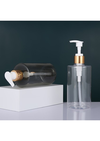 Mavi Stil 300ML Şeffaf Sabun Pompalı Şişe Banyo Duş Şampuanı Jeli Dağıtıcı Doldurulabilir Sabunluk Banyo Losyonu Için Boş Şişe (Yurt Dışından) fırsatları