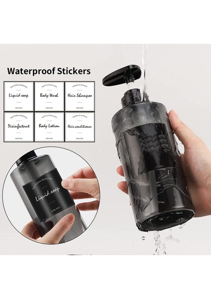 Mavi Stil 300ML Şeffaf Sabun Pompalı Şişe Banyo Duş Şampuanı Jeli Dağıtıcı Doldurulabilir Sabunluk Banyo Losyonu Için Boş Şişe (Yurt Dışından) indirimleri