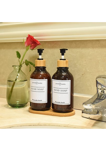 C Tarzı 500 ml Banyo Sabunluk Şişe Şampuan Vücut Losyonu Vücut Yıkama Kabı Doldurulabilir Plastik Boş Şişe (Yurt Dışından) fiyatları