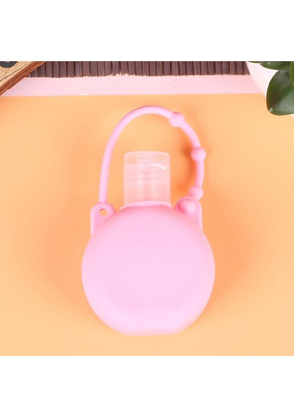 CLHB0222-RPK Stili 30ML Footprint Noel Cadılar Bayramı Mini El Temizleyici Tutucu Seyahat Taşınabilir Güvenli Jel Tutucu Sıvı Sabunluk Kapları (Yurt Dışından)