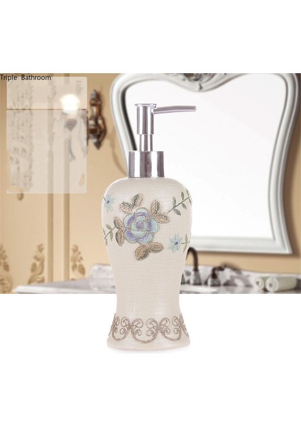 D Tarzı 1 Adet Avrupa Reçine Seyahat Losyon Şişesi Sıvı Sabunluk Mutfak El Dezenfektanı Depolama Şampuan Şişesi Banyo Aksesuarı (Yurt Dışından) fırsatları