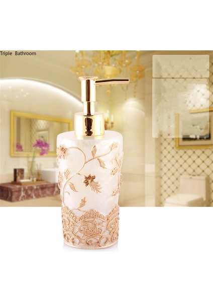 D Tarzı 1 Adet Avrupa Reçine Seyahat Losyon Şişesi Sıvı Sabunluk Mutfak El Dezenfektanı Depolama Şampuan Şişesi Banyo Aksesuarı (Yurt Dışından) indirimleri