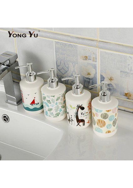 No.4 Stili 320 ml Plastik Sabunluk Banyo Aksesuarları Sıvı Sabunluklar Dağıtıcı De Jabón Doldurulabilir El Dezenfektanı Şişeleri (Yurt Dışından) fiyatları