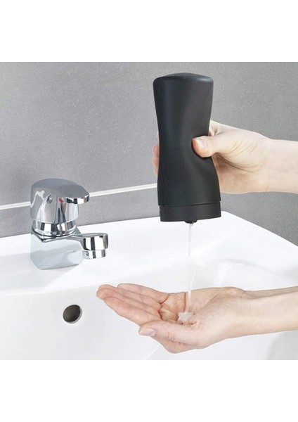 Gri Tarzı 240ML Silikon Dağıtım Şişesi Sabunluk Sabun Sıkma Şişesi Sabun Şampuanı Uçucu Yağ Losyonu Dağıtım Şişesi (Yurt Dışından) modelleri