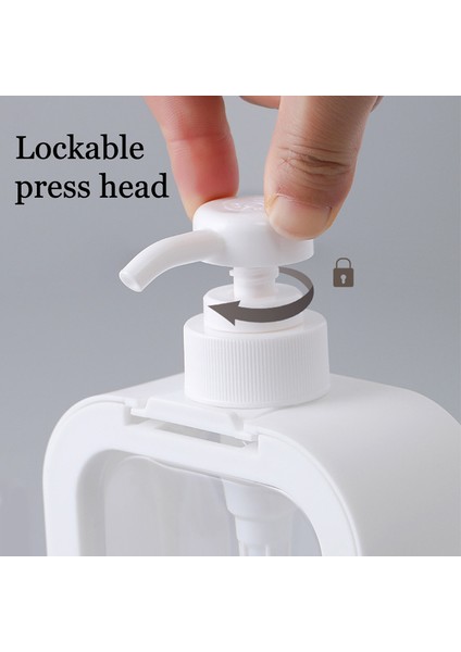 300 ml Tarzı Banyo Sabunluklar Doldurulabilir Losyon Şampuan Boş Şişe Taşınabilir Seyahat Dağıtıcı Basın Pompası ile Ev Aksesuarları (Yurt Dışından) indirimleri