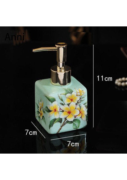 Menekşe Tarzı Çin Boyalı Seramik Köpük Sabunluk Yaratıcılık Çiçek Çizim Şampuan Şişesi Ev Banyo Dekorasyon Aksesuarları (Yurt Dışından) modelleri