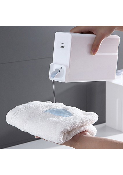 B-BEYAZ400ML Tarzı Banyo Çamaşır Şişesi Hediye Etiketleri ile Deterjan Yumuşatıcı Ağartma Maddesi Saklama Kutusu L Büyük Kapasiteli Boş Şişeler (Yurt Dışından) indirimleri